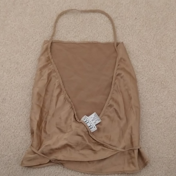 BCBG Max Azria Silk wrap top. VINTAGE - Picture 3 of 8